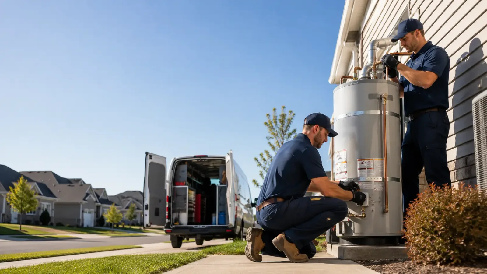 Water Heater Installation in Columbia City, IN